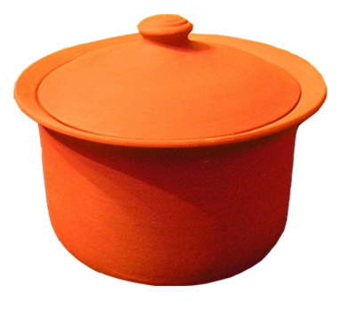 Clay Pot | 5.75 Qt | Large | MEC Handmade Clay Cookware
