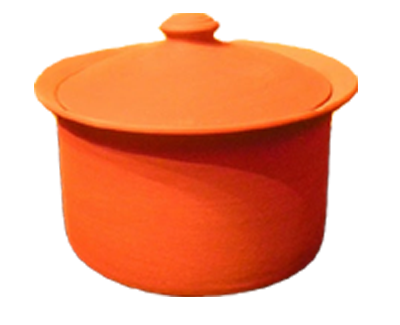 Clay Pot | Medium | 3 quart | MEC Handmade Clay Cookware