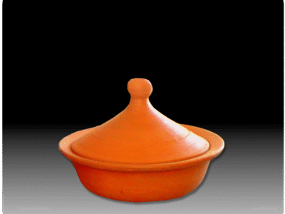 Clay Tagine made from pure & all-natural 100% Primary clay