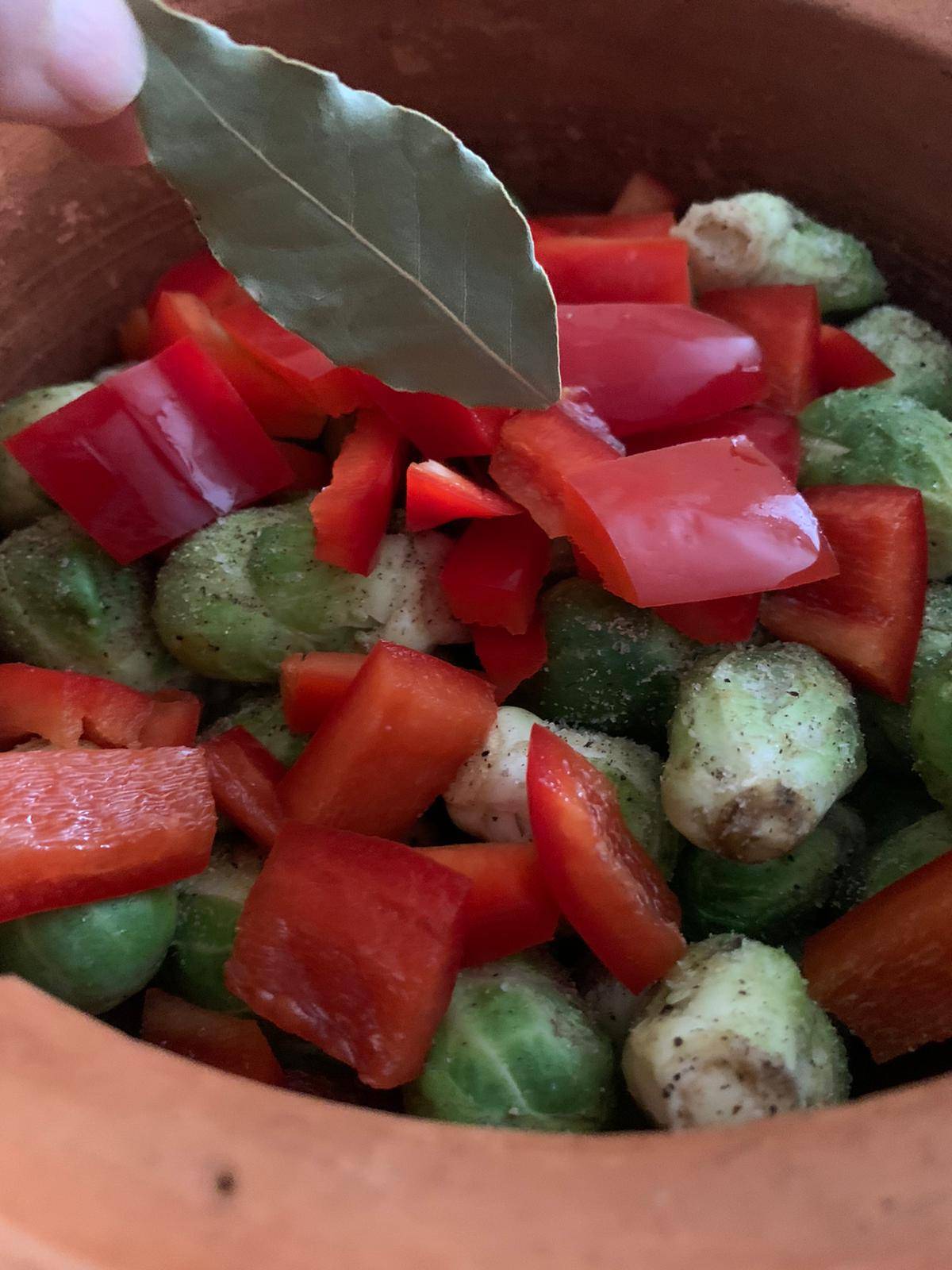 Rejuvenating Brussel Sprouts with Red Pepper that leaves you energized