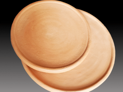 Miriam's Small & Large Griddle Pans Set - 10" & 12"