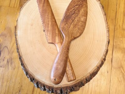 Miriam's Non-Toxic Cake/Bread Server Set